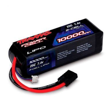 Batteri Li-Po 7,4v 25C 10000mAh